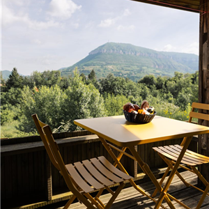 Hébergement en chalets pour groupes et familles, Millau en Aveyron